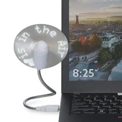 Ventilateur USB avec message LED
