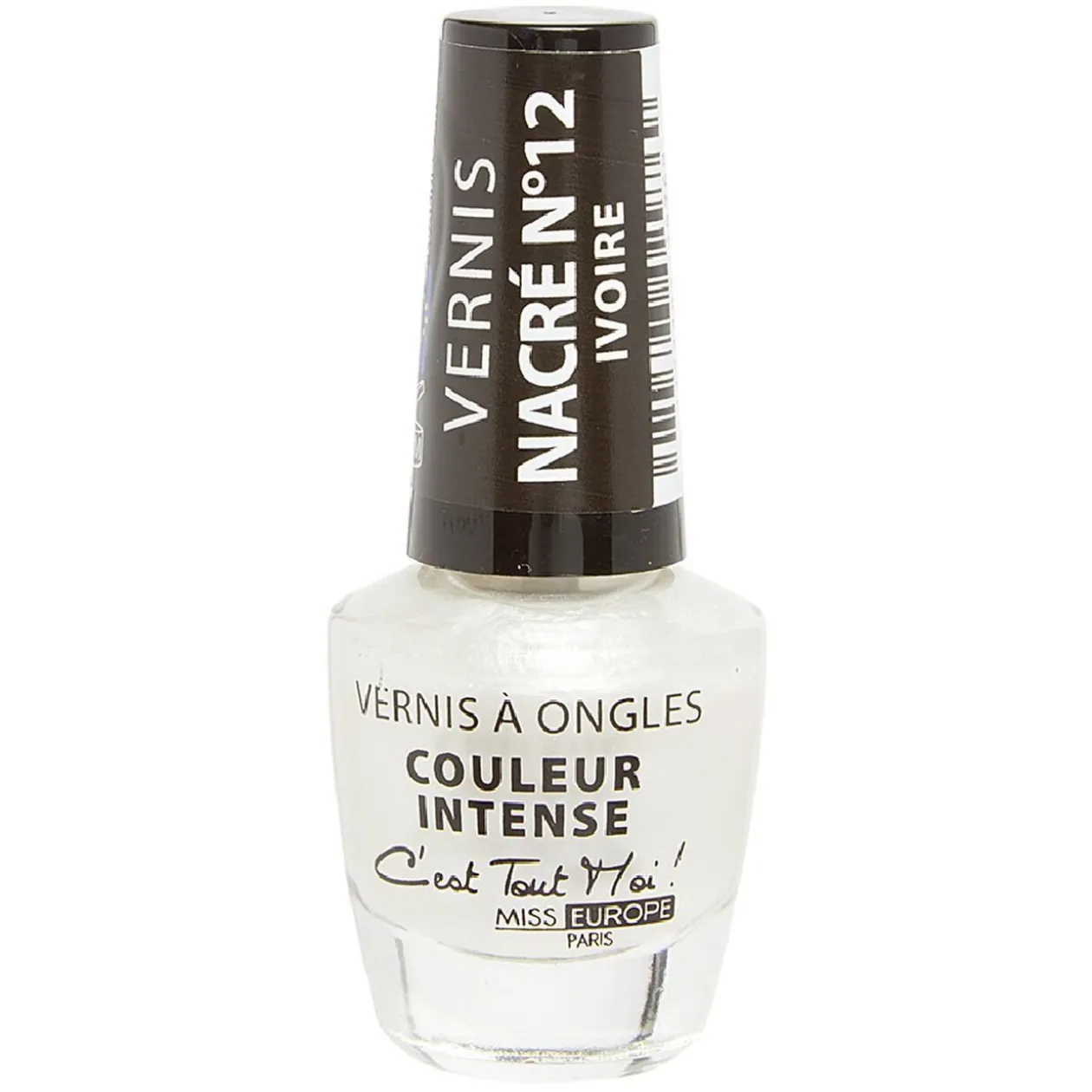 Vernis à ongles nacré ivoire n°12