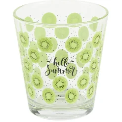 Verre à eau motifs fruits exotiques 25,5 cl - Summer time