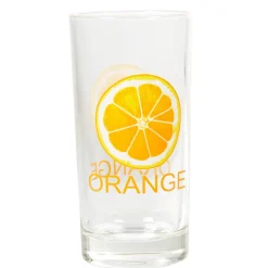 Verre à orangeade design oranges