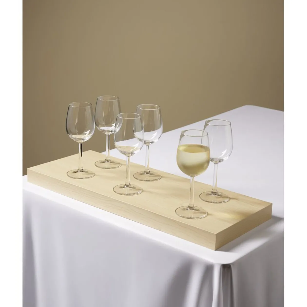 Verre à pied transparent 29,5cl x6