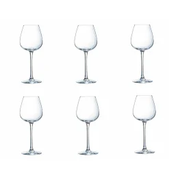 Verre à vin rouge pied cristallin Wine Emotion 35 cl x6