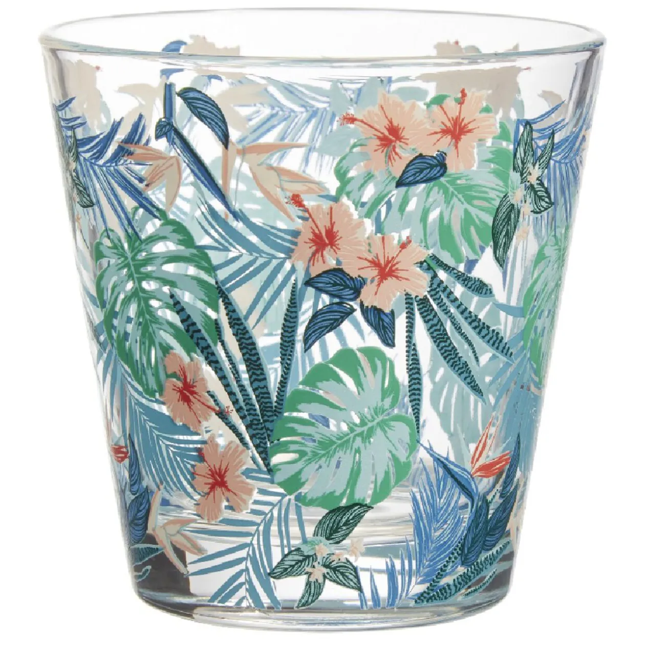 Verre bas Nadia Tropical x 3