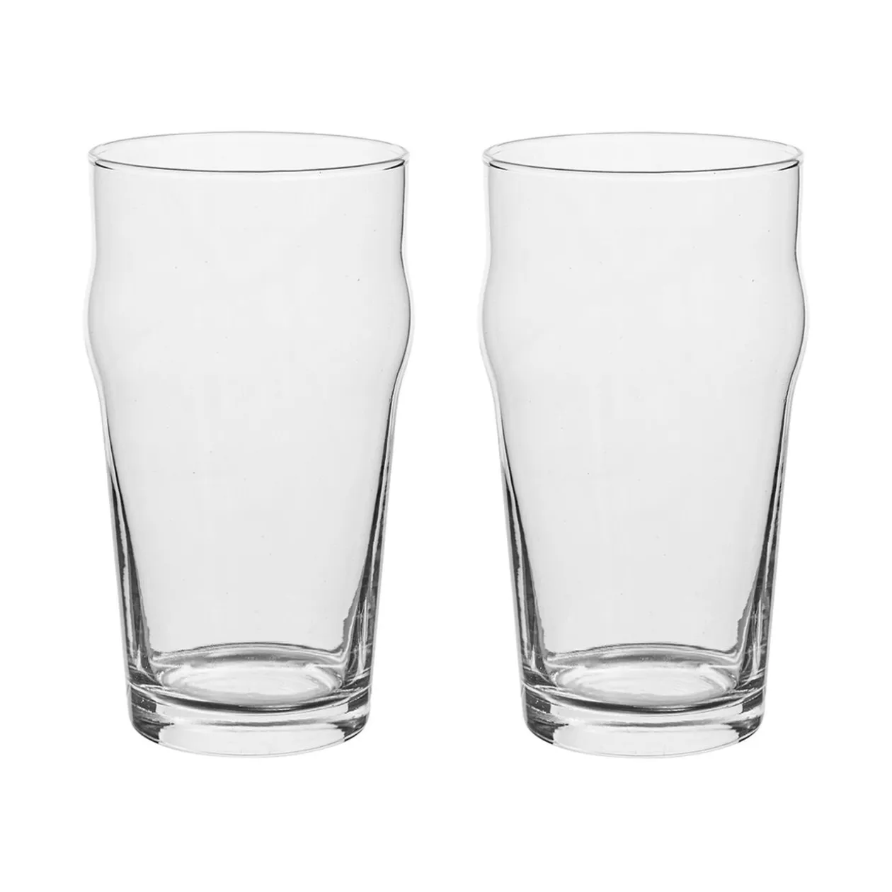 Verre bière nonix format pinte x 2