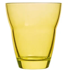 Verre gobelet jazz empilable uni coloré x 6