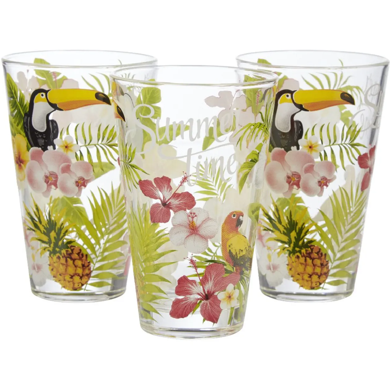 Verre haut Nadia Jungle x 3