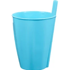 Verre paille intégrée 30CL